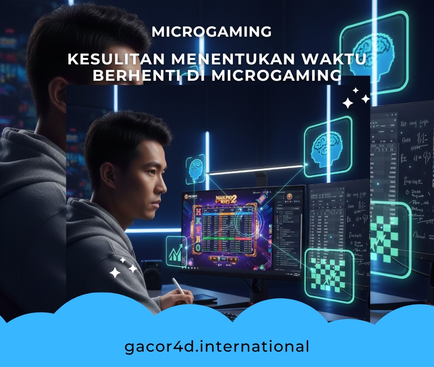 Kesulitan Menentukan Waktu Berhenti di Microgaming
